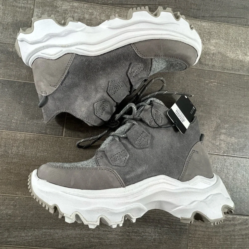 NEW Sorel Kinetic Breakthru Caribou Waterproof Boots